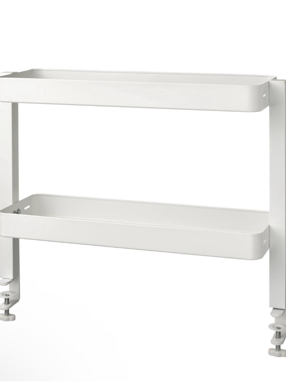 IKEA White VATTENKAR Desktop Shelf. Storage and Organization.